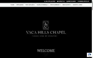 Vaca Hills Chapel of Fairfield website