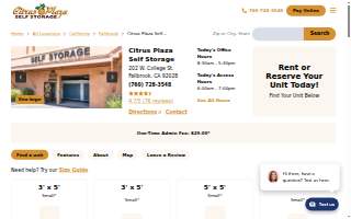 Citrus Plaza Self Storage