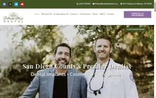 Fallbrook Village Dental website