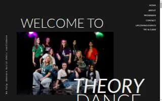 Theory Dance website