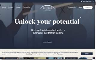 Bertram Capital website