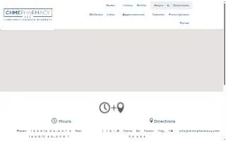 CHME Pharmacy LLC website