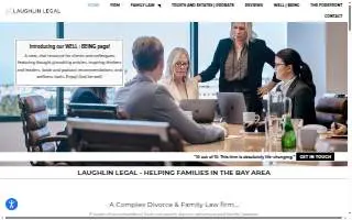 Laughlin Legal, PC of Foster City website