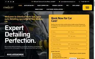 Stardust Auto Spa of Foster City website