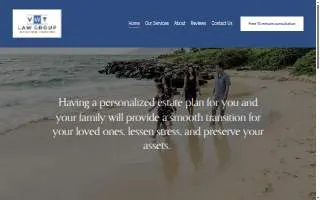VWT Law Group of Foster City website