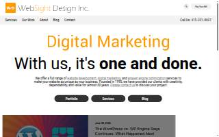 WebSight Design, Inc. of Foster City