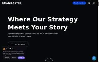 Brandastic website