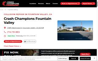 Crash Champions Collision Repair Fountain Valley
