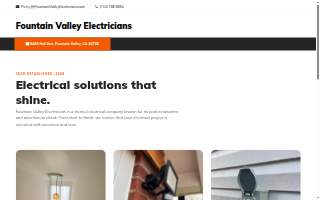 Fountain Valley Electricians website