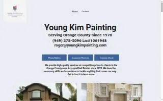 Young Kim Painting website
