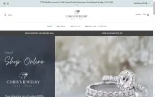 Chris' Jewelry website