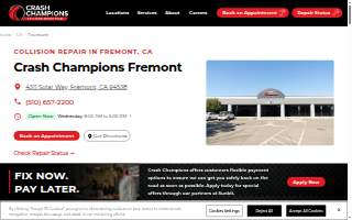 Crash Champions Collision Repair Fremont