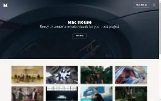 Mac House website