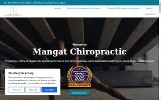 Mangat Chiropractic Fremont Chiropractor website