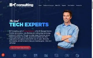 BCT Consulting - Managed IT Support Fresno and Web Design website