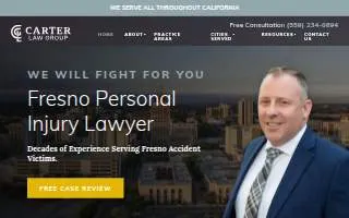 Carter Law Group website