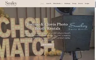 Clovis Photo Booth Company website
