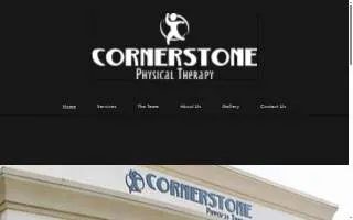 Cornerstone Physical Therapy of Fresno website