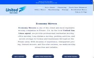 Economy Movers website