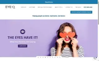 EYE-Q Vision Care - Fresno website