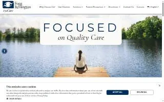 Fogg Remington Eyecare website