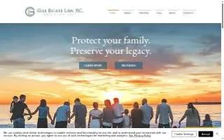 Gill Estate Law, P.C. of Fresno website
