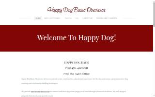 Happy Dog Basic Obedience