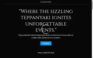 Icookteppan website