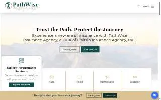 Lisitsin Insurance Agency, INC DBA PathWise Insurance Agency website