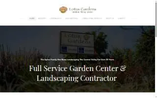 Lotus Gardens Outdoor Living Center Inc website