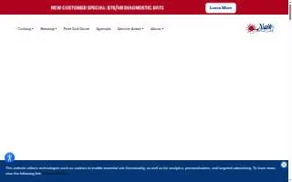 NALK Air Conditioning and Heating website