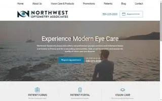 Northwest Optometry Associates website