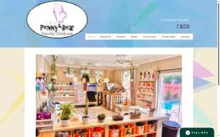Penny & Bear Family Childcare website