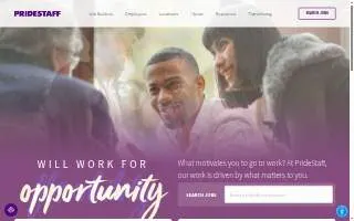 PrideStaff of Fresno website