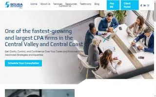Sousa and Company, LLP CPA's of Fresno website