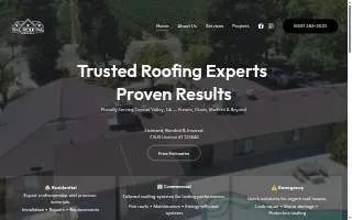 The Roofing Crew LLC website