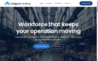Cingular Staffing website