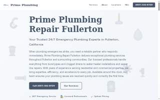 Prime Plumbing Repair Fullerton
