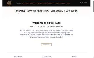 SoCal Certified Pest Control Services website