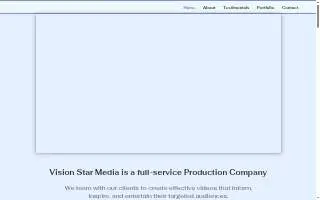 Vision Star Media website