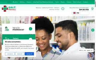 Galt Pharmacy website