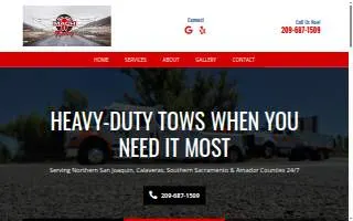 Mach One Towing of Galt website