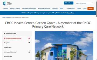 CHOC Health Center, Garden Grove