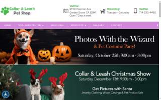 Collar and Leash Pet Shop