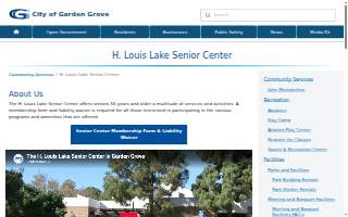 H. Louis Lake Senior Center