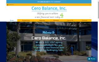 Cero Balance, Inc. website