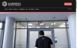 Gardena Physical Therapy website