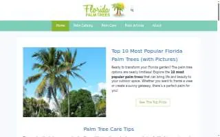 Palms Tree care website