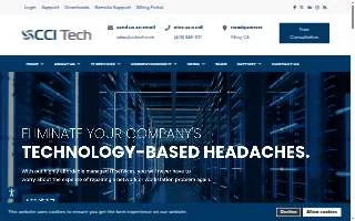 CCI Tech website