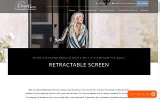 ClearView Retractable Screens Bay Area